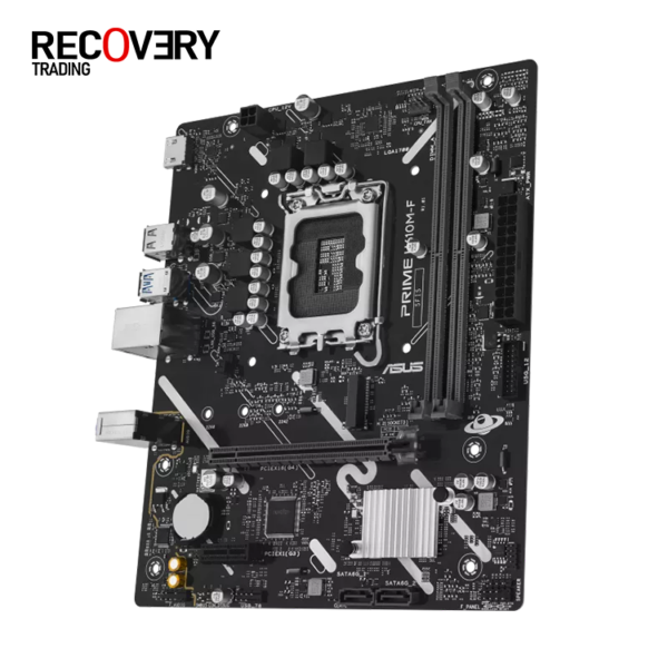 Second image of ASUS PRIME H610M-F D4 Motherboard – Intel 12th/13th Gen, DDR4, Micro-ATX