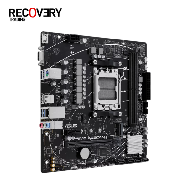 Second image of ASUS PRIME A620M-K – AMD A620 Micro-ATX Motherboard