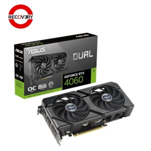 ASUS Dual GeForce RTX 4060 8GB GDDR6 Graphics Card – Dual Fan