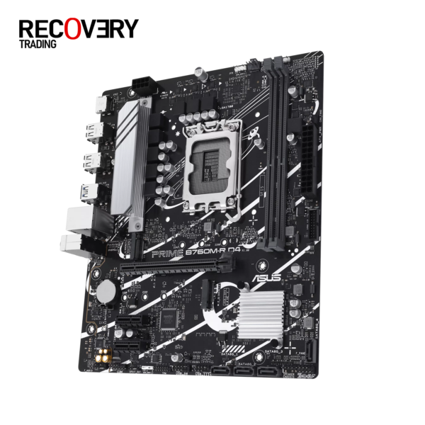 Second image of ASUS PRIME B760M-R D4 – Intel 12th/13th Gen Micro-ATX Motherboard