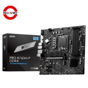 B760M-P PRO DDR4 Motherboard – Intel 12th/13th Gen Support