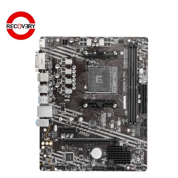 Second image of MSI A520M A PRO Motherboard – AMD AM4 | Micro ATX, DDR4