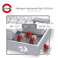 k617 rgb red switch white sw 3