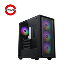 Xigmatek Sky II FRGB Mid Tower Case + X-Power 600W 80+ White PSU – Gaming PC Case