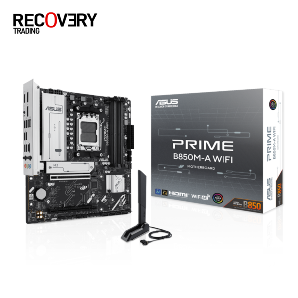 ASUS PRIME B850M-A WIFI Motherboard – Reliable Performance