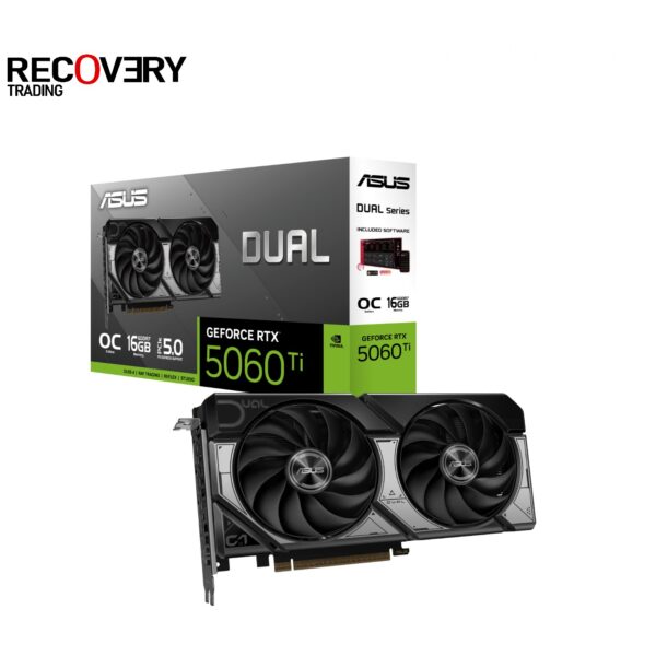 ASUS Dual GeForce RTX 5060 Ti 16GB GDDR7 OC Graphics Card