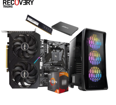 RYZEN 5 3600 - GIGABYTE A520M K - 8G RAM - 128G SSD - ASUS DUAL RTX 3050 8G - ANTEC NX360