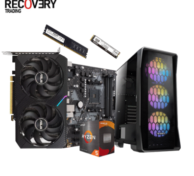 RYZEN 5 5500 - ASUS B450M A - 16G RAM - 256G SSD - ASUS DUAL RTX 3050 8G - ANTEC NX360