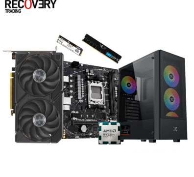 RYZEN 5 7500F - ASUS A620M K - 16G RAM - 256G SSD - ASUS DUAL RX 9060 XT 16G - XIGMATEK HERO II
