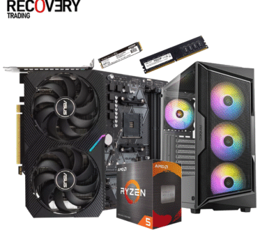 RYZEN 5 5600 - ASUS B450M K II - 16G RAM - 256G SSD - ASUS DUAL RTX 3060 12G - ANTEC AX61