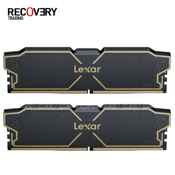 Lexar THOR OC DDR5 32GB (2x16GB) 6000MHz CL38 UDIMM Gaming RAM – XMP 3.0 | AMD EXPO | LD5U16G60C38LG-RGD