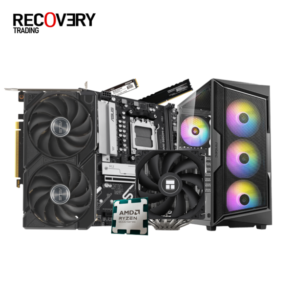 RYZEN 5 7600X - ASUS B850M - PEERLESS ASSASSIN 120 SE - 16G RAM - 256G SSD - ASUS DUAL RX 9060 XT 16G -  SKY II