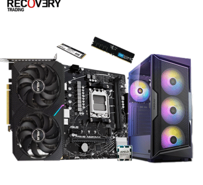 RYZEN 5 8400F - ASUS A620M K - 16G RAM - 256G SSD - ASUS DUAL RTX 3060 12G - ANTEC AX61