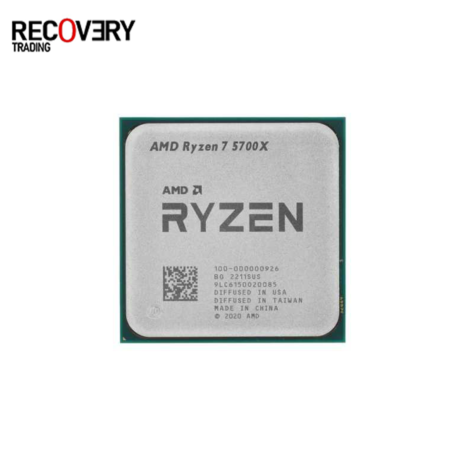 AMD Ryzen 7 5700X Processor TRAY – 8 Cores, 16 Threads, 4.6GHz Boost Clock