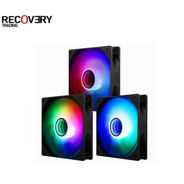 TL-C12B-S V3 120mm ARGB Fan 3-Pack | Mirror Light Effect & Silent Cooling