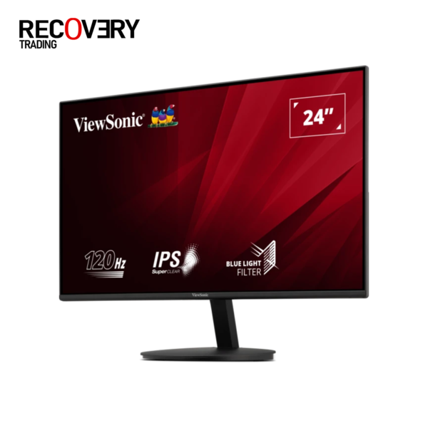 Second image of ViewSonic VA24E1-H 24” Full HD 120Hz Monitor with HDMI and VGA