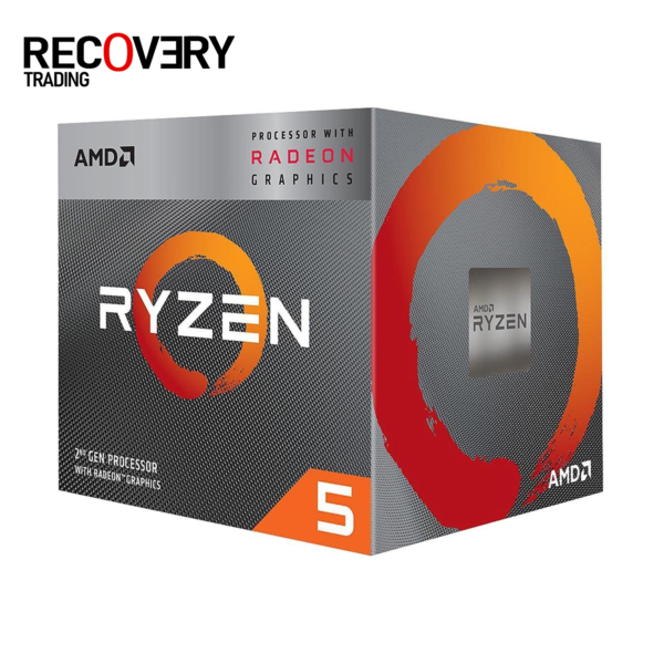 AMD Ryzen 5 3400G Box Processor | 4-Core | Radeon Vega Graphics 3 YEARS WARRANTY