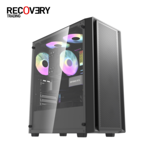 DarkFlash DK353 Mini Mesh Micro-ATX Case with 750W 80+ Bronze PSU
