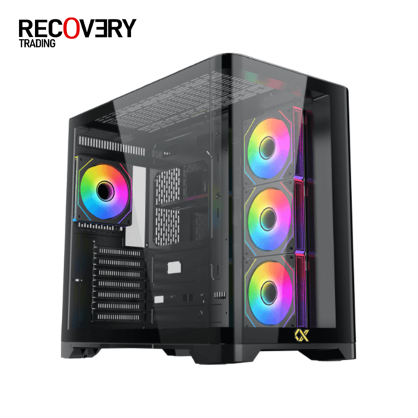Xigmatek Crystal Storm 4 fan PWM Argb Curved TG