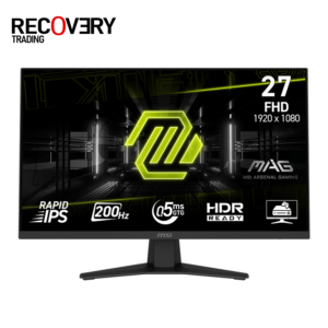MSI MAG 274F 27" FHD Rapid IPS Gaming Monitor – 200Hz, 0.5ms, Adaptive-Sync, HDR Ready