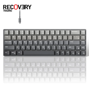 MageGee MK-Box Wired Mechanical Keyboard Gradiant Gray (68 Keys / 65% Layout)