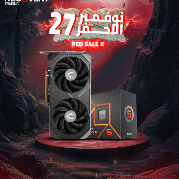 AMD Ryzen 5 8400F + ZOTAC RTX 5060 Ti 16GB Twin Edge – High FPS Gaming Combo