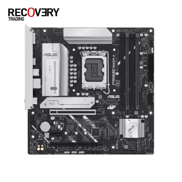 ASUS Prime B860M-A CSM Micro-ATX Motherboard – LGA 1851, DDR5, PCIe 5.0, M.2 PCIe 5.0, USB-C 20Gbps, 2.5G LAN
