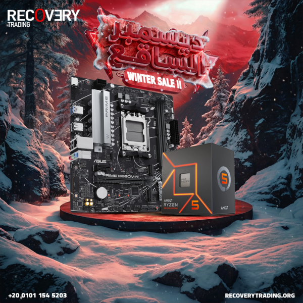 ASUS PRIME B650M-R Motherboard + AMD Ryzen 7 8700F Tray Processor Bundle – Winter Sale