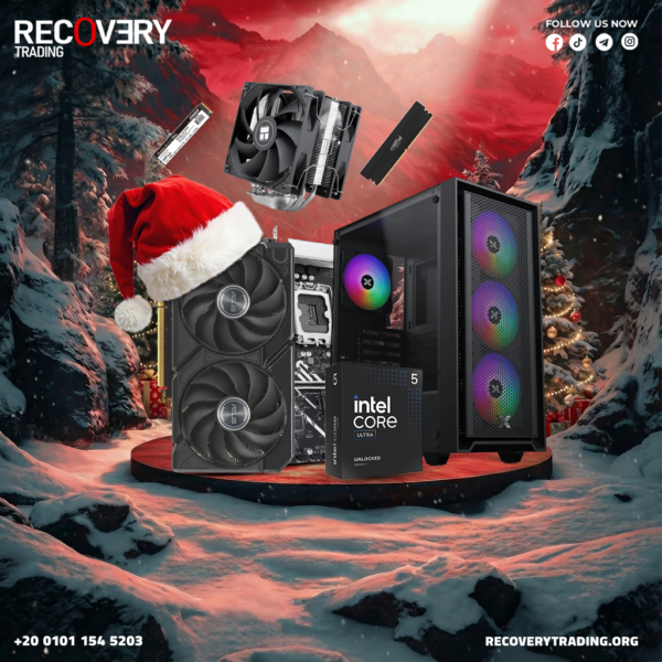 Intel Core Ultra 5 245KF Gaming PC – RX 9060 XT 16GB | 16GB DDR5 | NVMe SSD