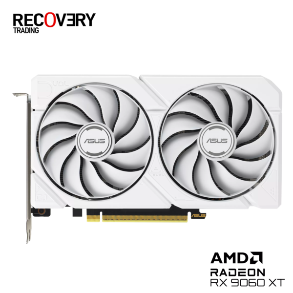 ASUS Dual Radeon RX 9060 XT 16GB White Edition