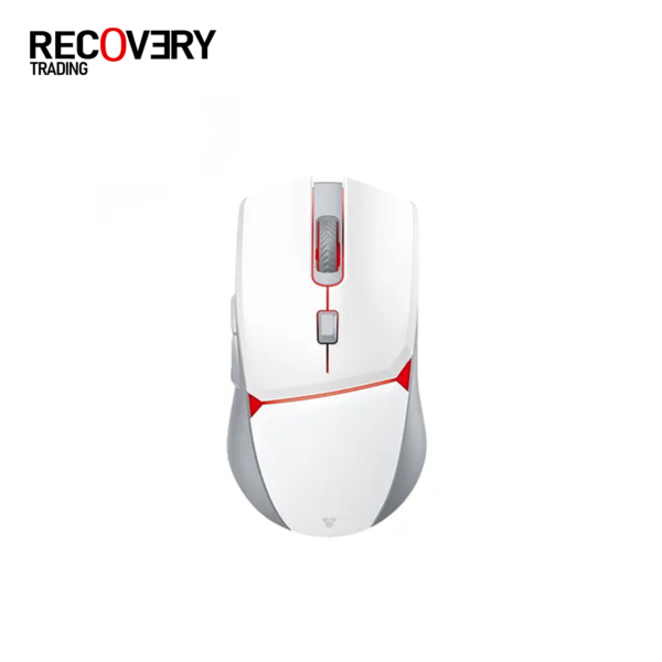 Fantech Crypto WGC3 Wireless Mouse Gaming Crypto Polling Rate 1000Hz DPI 10000- white