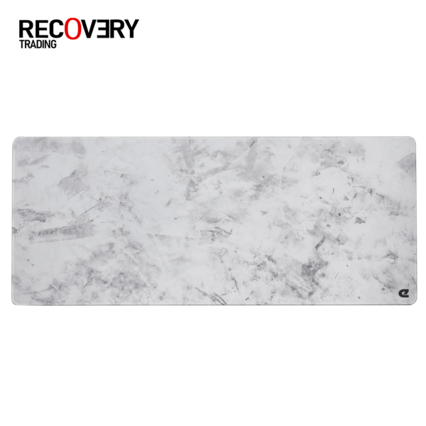 Elite Light Grey Mousepad – Extended Desk Mat with Anti-Slip Base