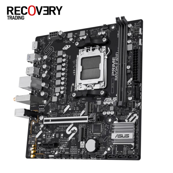 Second image of ASUS PRIME B850M-F WIFI (AM5) Micro-ATX Motherboard – AMD B850