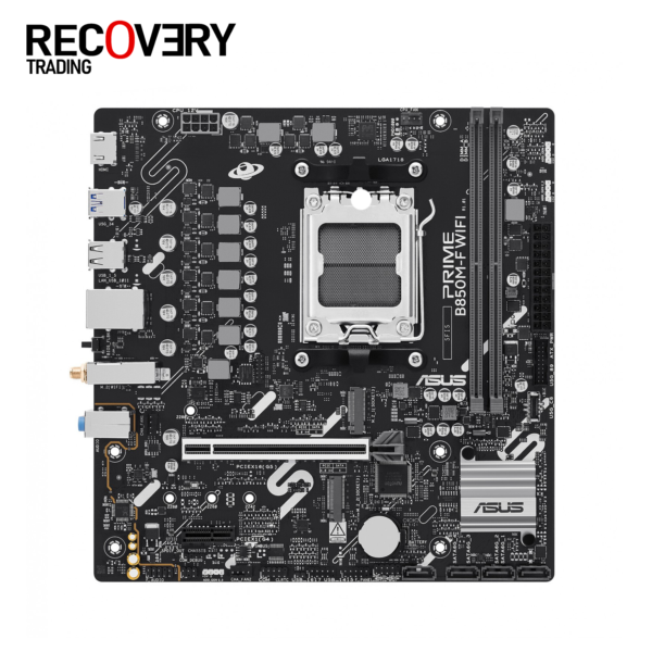 ASUS PRIME B850M-F WIFI (AM5) Micro-ATX Motherboard – AMD B850