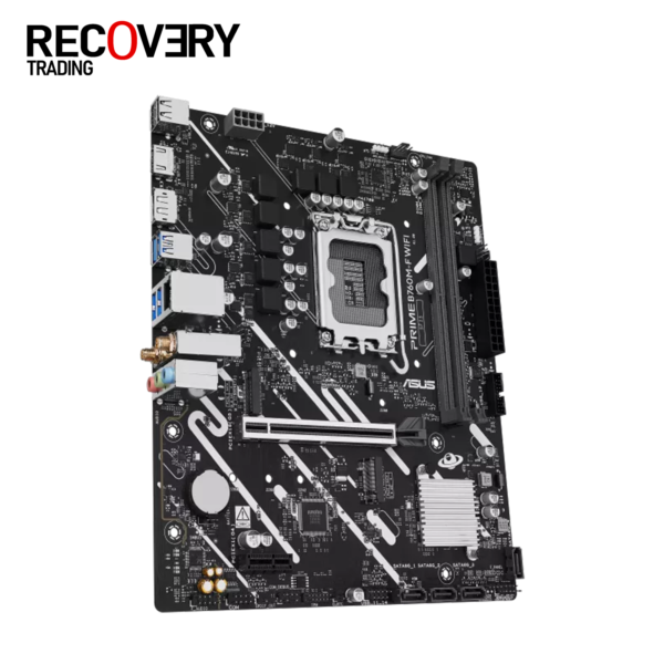 Second image of ASUS Prime B760M-F WIFI Micro-ATX Motherboard – Intel B760 | DDR5 | PCIe 5.0 | Wi-Fi 6