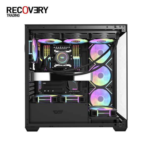 Second image of DarkFlash DS900 Black Gaming Case + 750W 80+ Bronze Power Supply