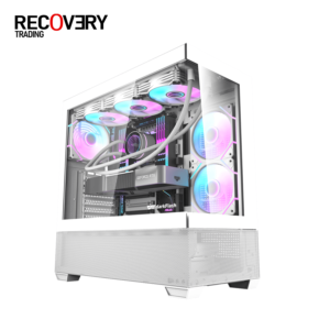 DarkFlash DS900 White Gaming Case + 750W 80+ Bronze Power Supply