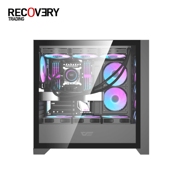Second image of DarkFlash DRX90 Black Gaming Case + 650W Bronze Power Supply