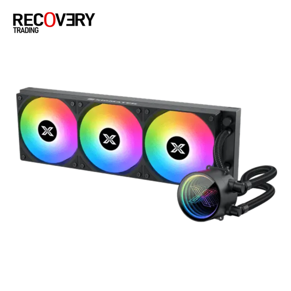 Second image of Xigmatek Fenix II 360 AIO Liquid CPU Cooler | 360 mm Radiator | ARGB Fans