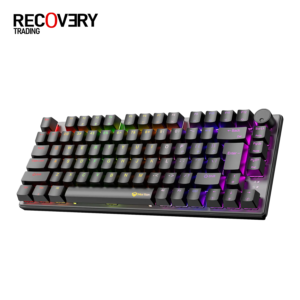 Meetion MK006 Pro RGB 75% Mechanical Keyboard – Hot Swappable – Red Switch – Arabic Layout