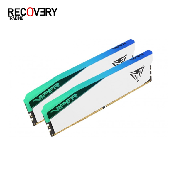 Second image of Patriot Viper Elite 5 RGB DDR5 32GB 6000MHz White (2×16GB) CL30 – RGB