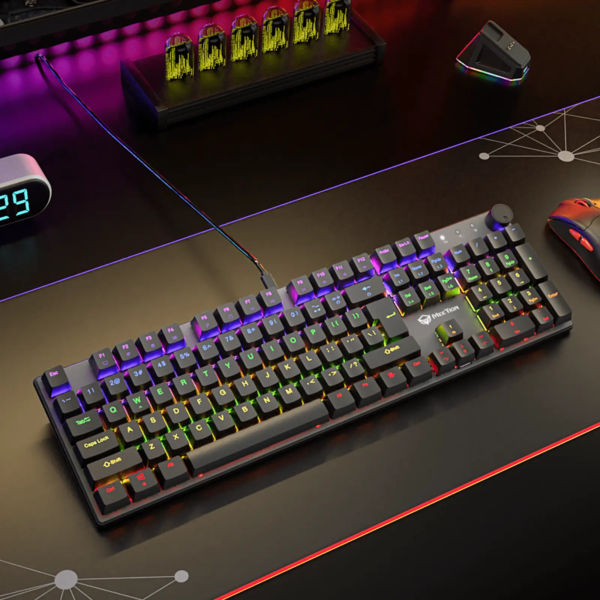 Second image of MEETION MK009 Pro Red Switch Arabic Mechanical Keyboard