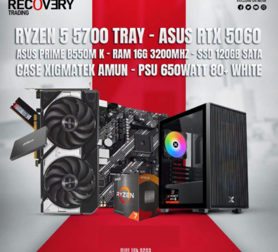 Ryzen 7 5700 + ASUS RTX 5060 Gaming PC