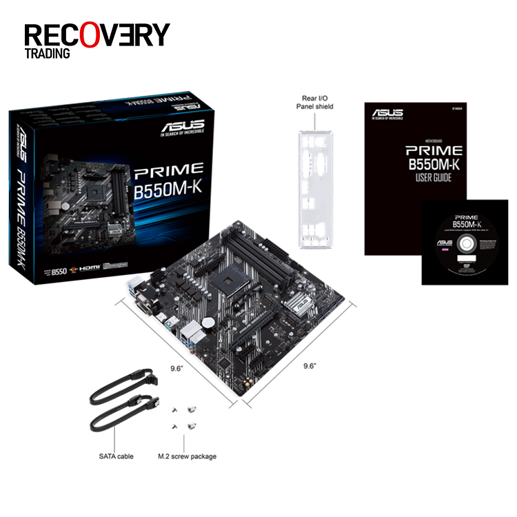 ASUS PRIME B550M-K ARGB Motherboard - Image 4