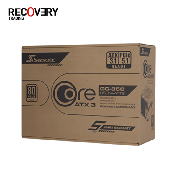 SEASONIC Core GC-850 ATX 3.1 850W 80+ Gold PSU