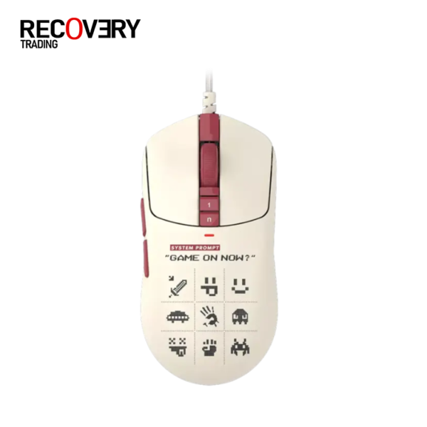 Bloody W72 Ultra Gaming Mouse – Pixels Red