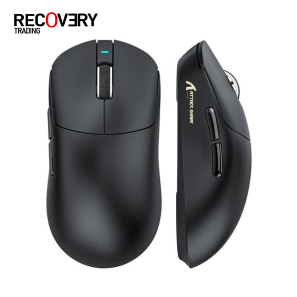 Attack Shark X8 Plus Wireless Gaming Mouse Black & White