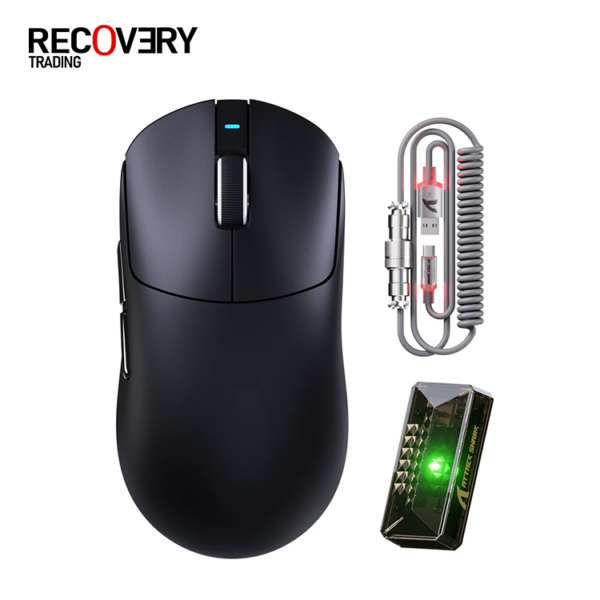 ATTACK SHARK X8PRO Ultra-Light Wireless Gaming Mouse & C06 ULTRA Cable Black & White