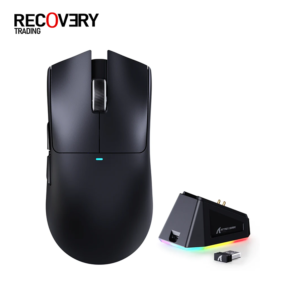 ATTACK SHARK X11 Wireless Gaming Mouse with Charging Dock Black & White