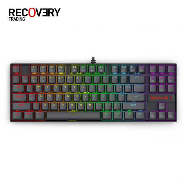 Second image of Redragon K552 Rainbow Gaming Keyboard Black Switch